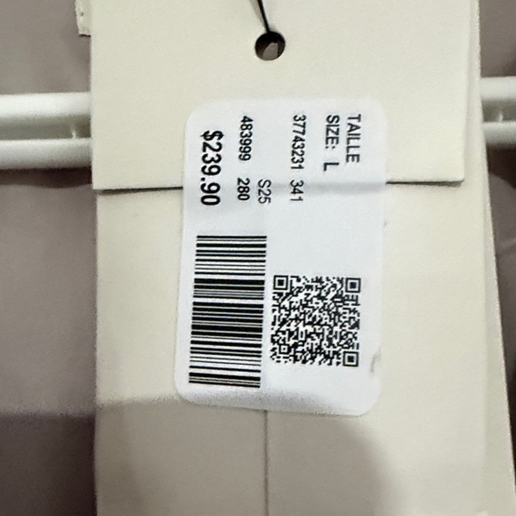 NWT RW&CO Double-Breasted Wool-Blend Trench Coat With Belt size L - Picture 3 of 11